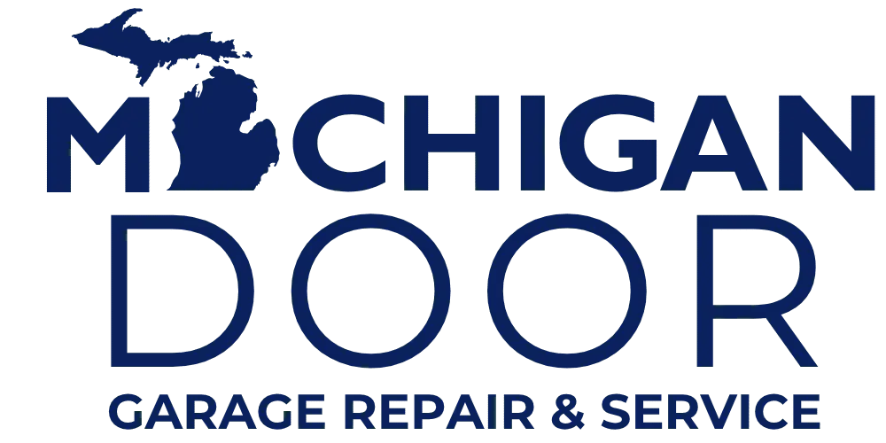 Michigan Door Logo Dark Blue