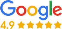 4.9 star Google rating