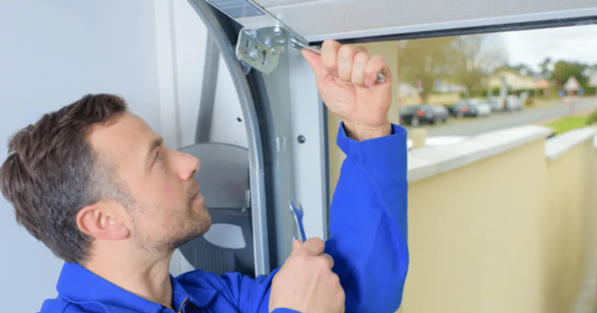 how to change garage door cable
