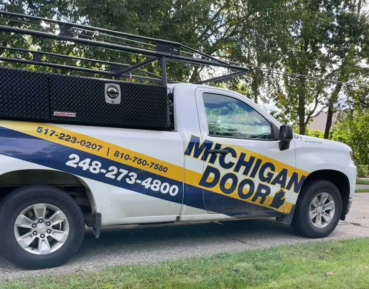 Michigan Door service truck