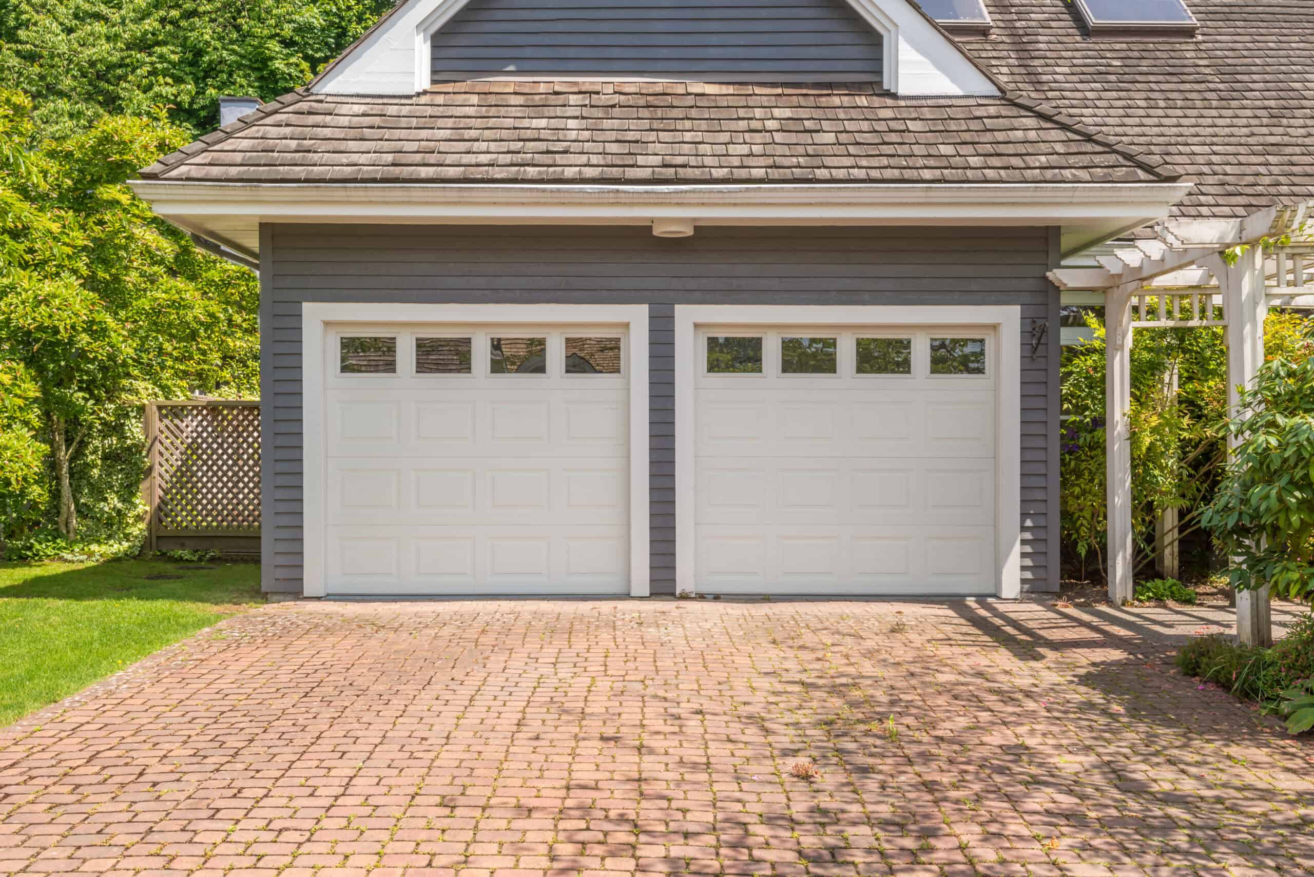 Double garage door