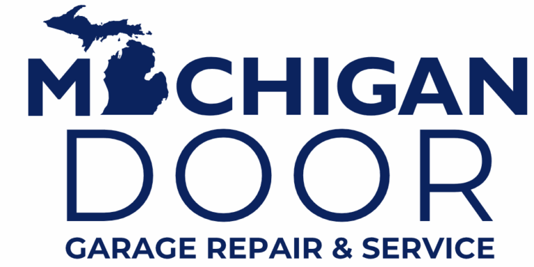 Michigan Door Logo Dark Blue