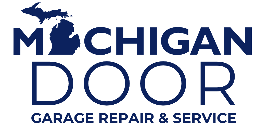 Michigan Door Logo Dark Blue