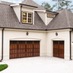 Modern Custom Wood Garage Doors