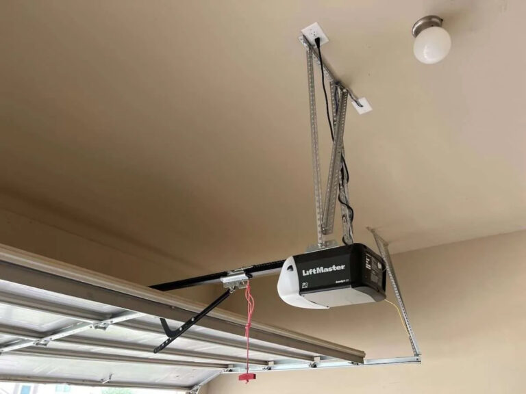 LiftMaster garage door opener.